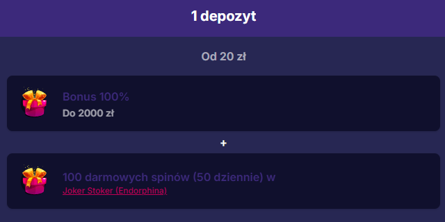 Szczegóły bonusu kasyna NV na pierwszą wpłatę