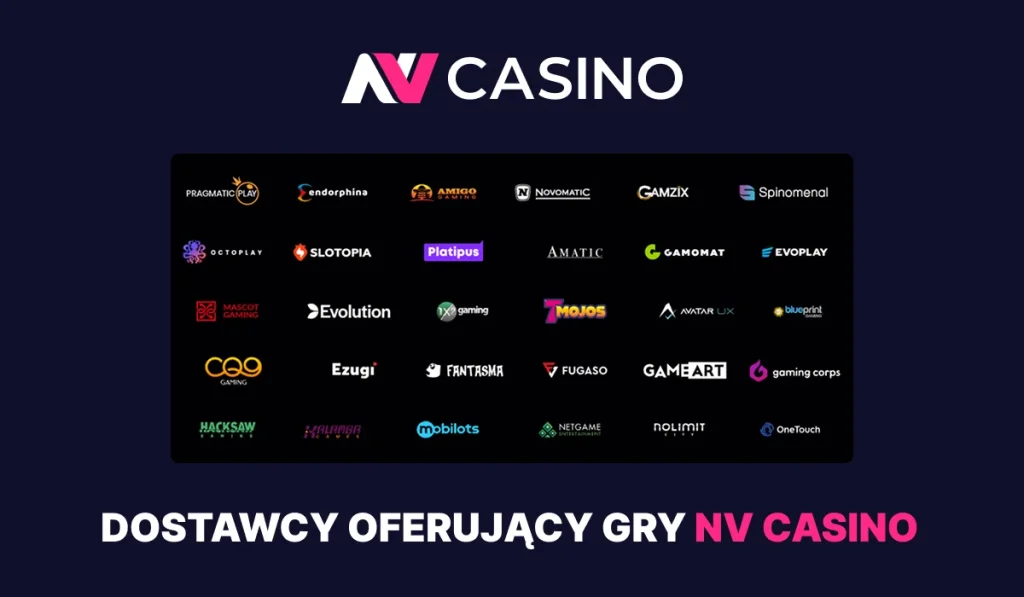 Dostawcy kasyn NV